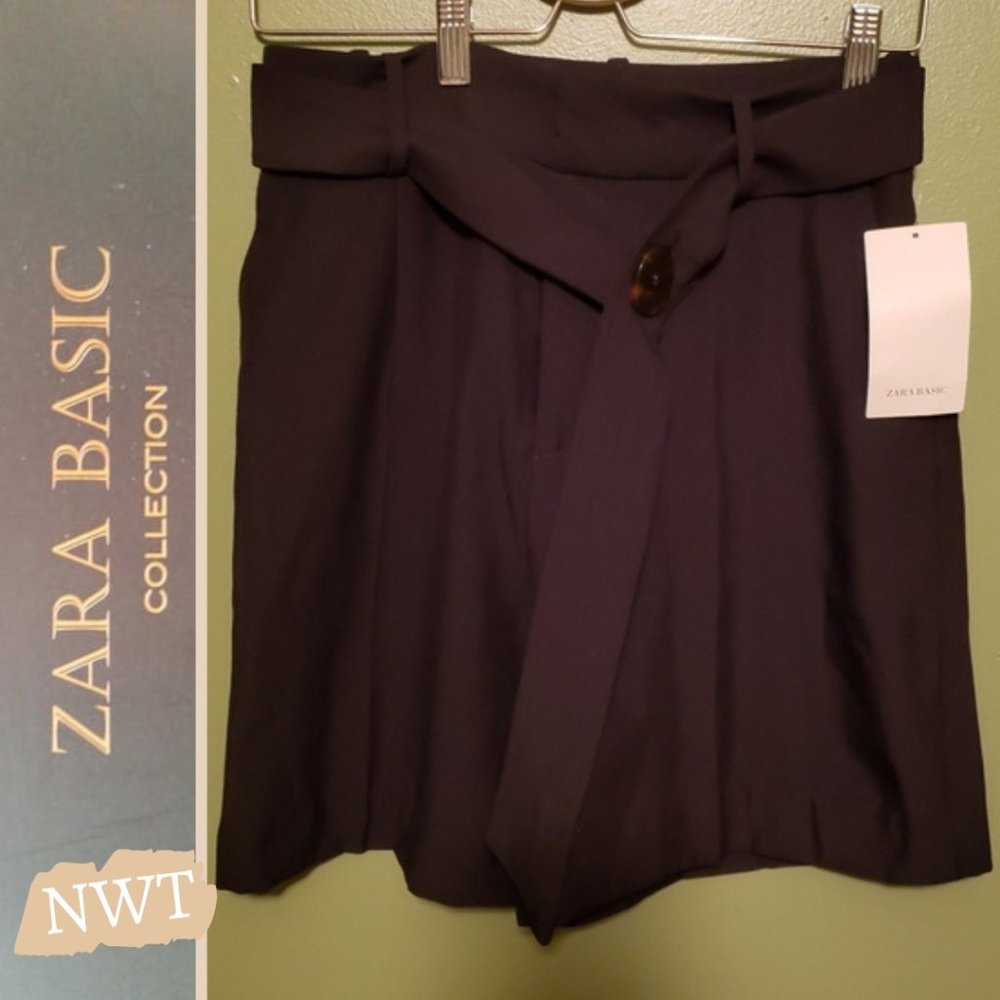 Zara Basic high-waisted shorts
